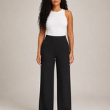 Selina | Luxe High-Waist Broek met Straight-Leg Fit