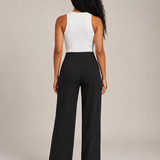 Selina | Luxe High-Waist Broek met Straight-Leg Fit