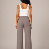 Selina | Luxe High-Waist Broek met Straight-Leg Fit