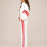 Lisa | Exclusieve Tweedelige Dames Set met Contrasterende Details