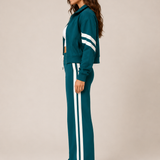 Lisa | Exclusieve Tweedelige Dames Set met Contrasterende Details