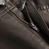 Sara | Elegante Wide-Leg Broek van Luxe Kunstleer
